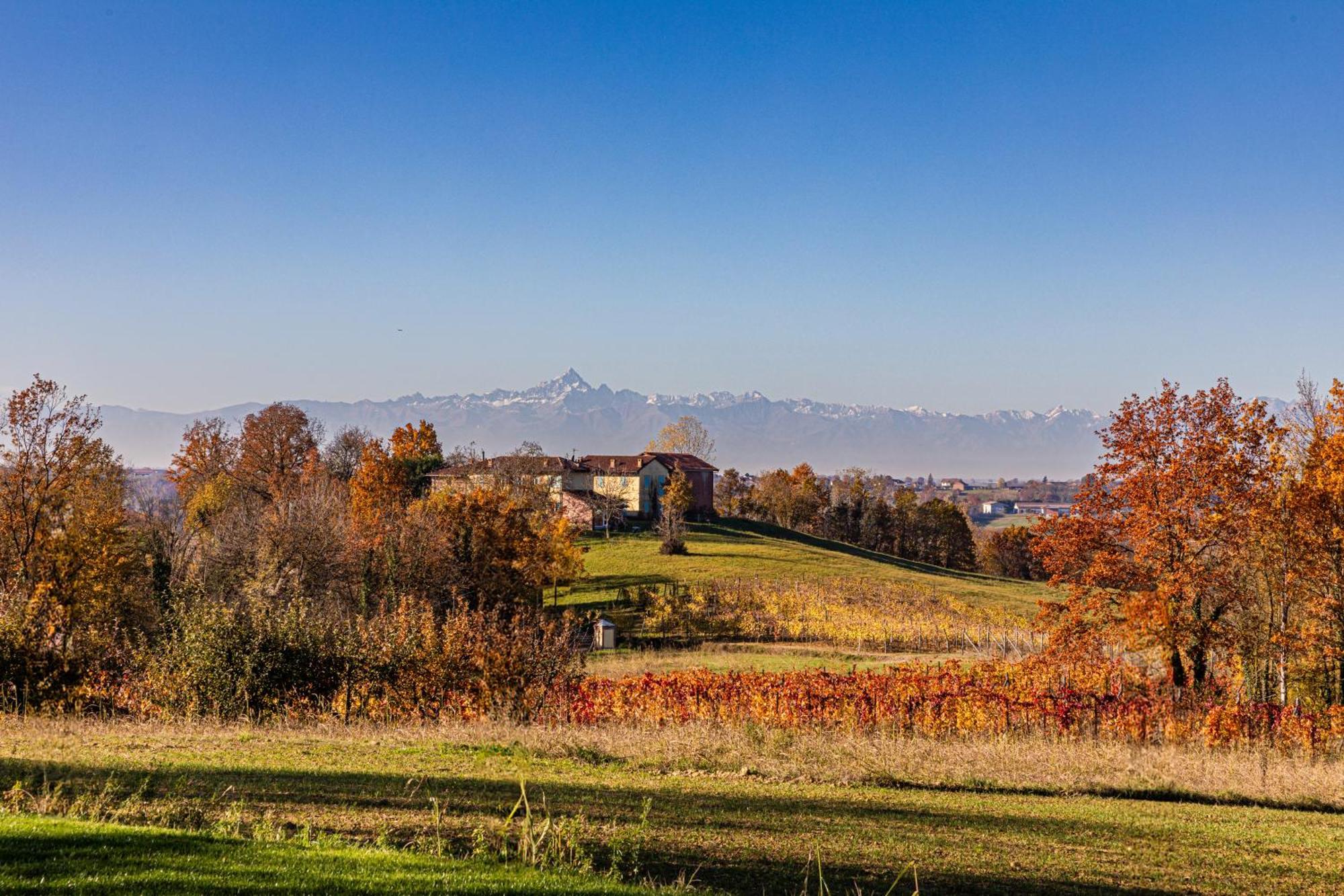 Cascina Rueral Villa Montafia Exteriör bild